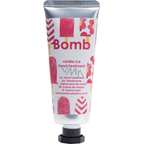 Bomb Cosmetics Vanilková zmrzlina - Vanilla Ice přípravek na ruce v tubě 25 ml