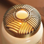 Yankee Candle Crosshatch Brass prstenec ozdobný mosazný na střední a velké vonné svíčky Classic Illuma Lid