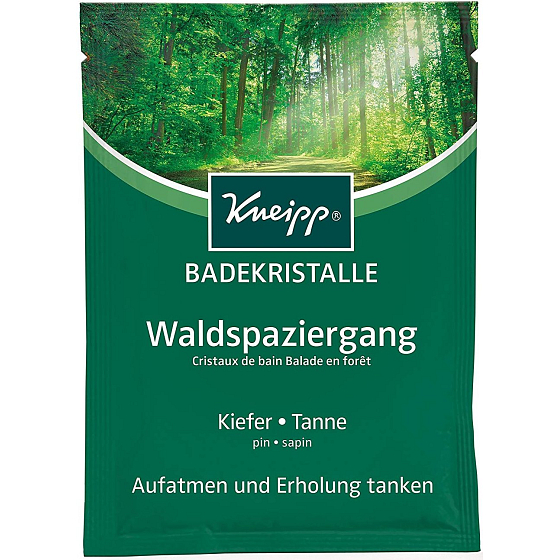 Kneipp Procházka lesem sůl do koupele, nadechněte se a načerpejte pohodu 60 g