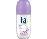 Fa Sensitive kuličkový antiperspirant deodorant roll-on pro ženy 50 ml