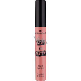 Essence Stay 8h Matte Liquid Lipstick tekutá rtěnka 03 Down To Earth 3 ml