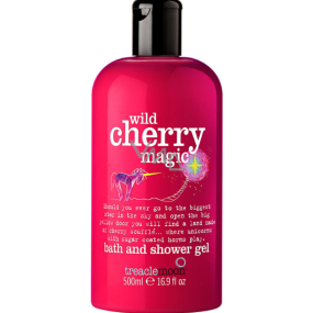 Treaclemoon Wild Cherry Magic sprchový gel bez silikonů, parabenů, červené barvy 500 ml