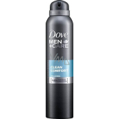 Dove Men + Care Clean Comfort antiperspirant deodorant sprej pro muže 150 ml