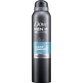 Dove Men + Care Clean Comfort antiperspirant deodorant sprej pro muže 150 ml