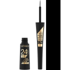 Catrice 24h Brush Liner tekuté oční linky 010 Ultra Black 3 ml