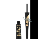 Catrice 24h Brush Liner tekuté oční linky 010 Ultra Black 3 ml