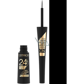 Catrice 24h Brush Liner tekuté oční linky 010 Ultra Black 3 ml