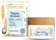 Bielenda Vegan Muesli Pšenice + Oves + Kokosové mléko hydratační pleťový krém denní/noční 50 ml