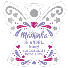 Albi Závěsná plaketka andílek Maminka 9 x 10 cm