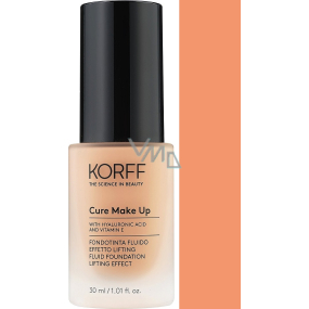 Korff Cure Make Up Fluid Foundation Lifting Effect fluidní liftingový make-up 03 Walnut 30 ml