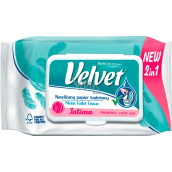 Velvet Intima 2v1 vlhčený toaletní papír 42 kusů