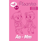 Ditipo Písanka Písmenka od Aa po Mm moderní způsob nácviku psaní písmen 28 stran A5 147 x 210 mm věk 5-7