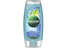 Radox Sport Citronová tráva a mořská sůl sprchový gel pro ženy 225 ml