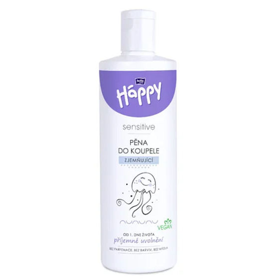 Bella Baby Happy zjemňující pěna do koupele 400 ml
