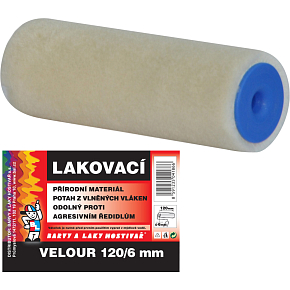 BARVY A LAKY HOSTIVAŘ Velur váleček na malování pro držák 6 mm, 120 mm