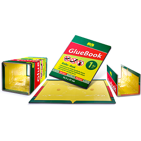 Kniha na lezoucí hmyz Gluebook, 210X155MM
