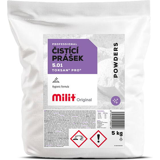 Milit Professional Torsan Pro čistící prášek 5 kg