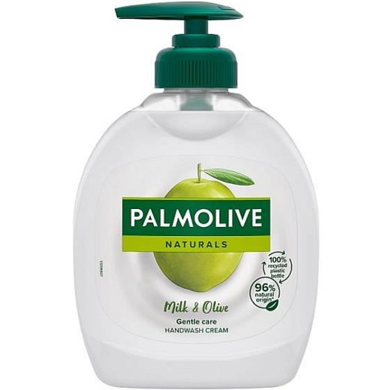 Palmolive Naturals Milk & Olive tekuté mýdlo s dávkovačem 300 ml