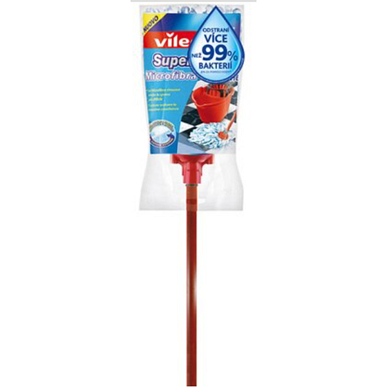 Vileda SuperMocio Micro & Cotton mop z mikrovláken komplet 1 kus