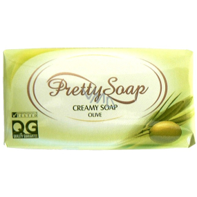 Pretty Soap Olive toaletní mýdlo 100 g