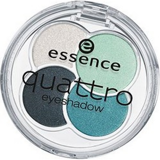 Essence Quattro Eyeshadow oční stíny 13 Laugh, Love, Lime 5 g