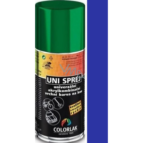 Colorlak Uni univerzální akrylkombinační barva sprej C4620 Modrá arktická 160 ml