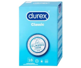 Durex Classic klasický kondom nominální šířka: 56 mm 18 kusů