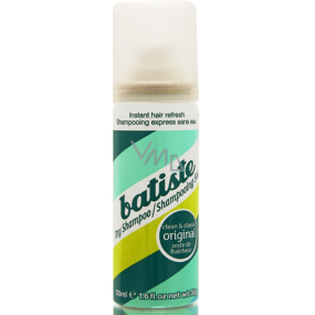 Batiste Clean & Classic Original suchý šampon na vlasy pro všechny typy vlasů 50 ml