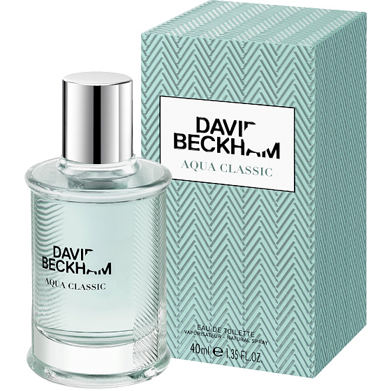 David Beckham Aqua Classic toaletní voda pro muže 40 ml