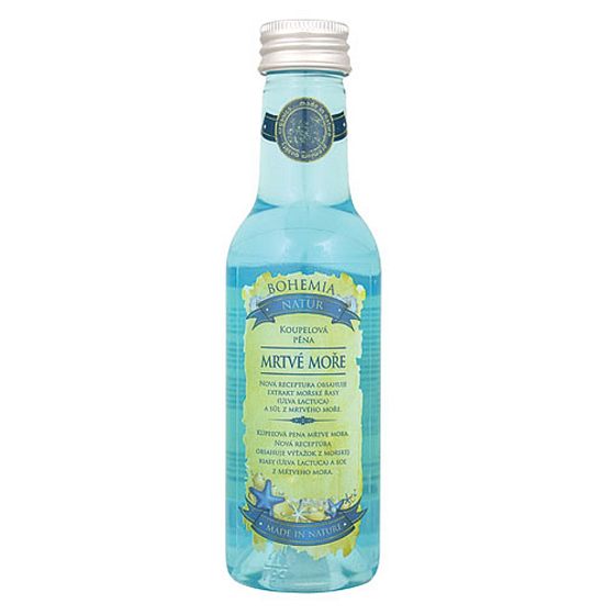 Bohemia Gifts Dead Sea Mrtvé moře, Extrakt mořských řas a solí koupelová pěna 200 ml