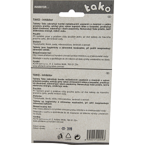 Tako Extra odstraňovač vodního kamene 19 ks, 120 g Tako Extra odstraňovač vodního kamene 19 ks, 120 g