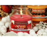 Lima Aroma Dreams Vánoční fantazie aromatická svíčka sklenička s víčkem 120 g