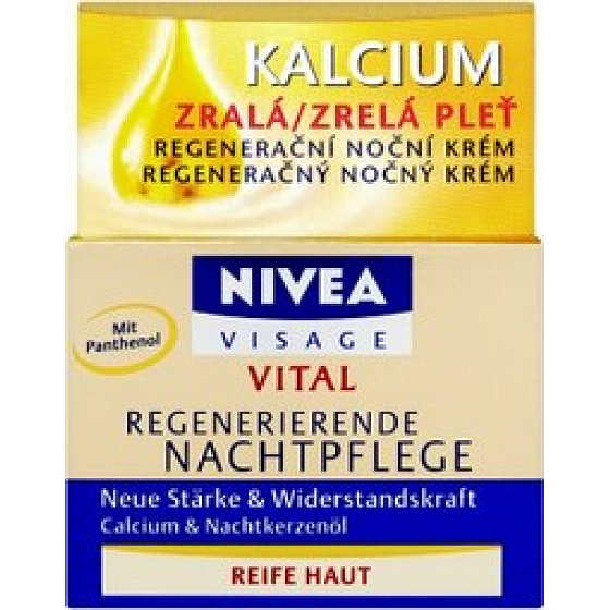 Nivea Visage Vital regenerační noční krém velmi zralá pleť 50 ml