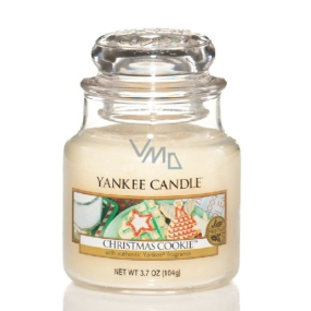 Yankee Candle Christmas Cookie - Vánoční cukroví vonná svíčka Classic malá sklo 104 g
