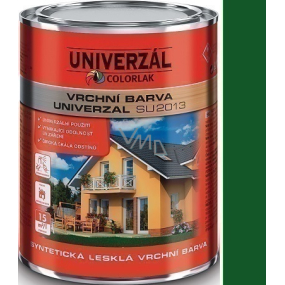 Colorlak Univerzal SU2013 syntetická lesklá vrchní barva Zelená tmavá 0,6 l