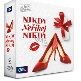 Albi Nikdy neříkej nikdy Odhalte tajné sny partnera! Pro 2 hráče, pro dospělé věk 18+