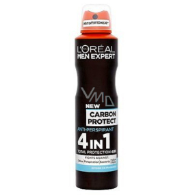 Loreal Paris Men Expert Carbon Protect 4v1 antiperspirant deodorant sprej 150 ml