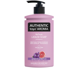 Authentic Toya Aroma Grapes & Grapefruit tekuté mýdlo dávkovač 400 ml