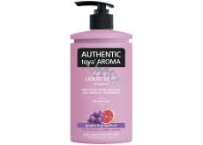 Authentic Toya Aroma Grapes & Grapefruit tekuté mýdlo dávkovač 400 ml