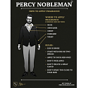 Percy Nobleman Štětka na holení s přírodními štětinami pro muže
