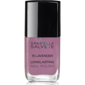 Gabriella Salvete Longlasting Enamel dlouhotrvající lak na nehty s vysokým leskem 13 Lavender 11 ml