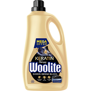 Woolite Keratin Therapy Darks Denim Black prací gel, 3,6 l, 60 dávek Woolite Keratin Therapy Darks Denim Black prací gel, 3,6 l, 60 dávek