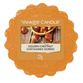 Yankee Candle Golden Chestnut - Zlatý kaštan vonný vosk do aromalampy 22 g