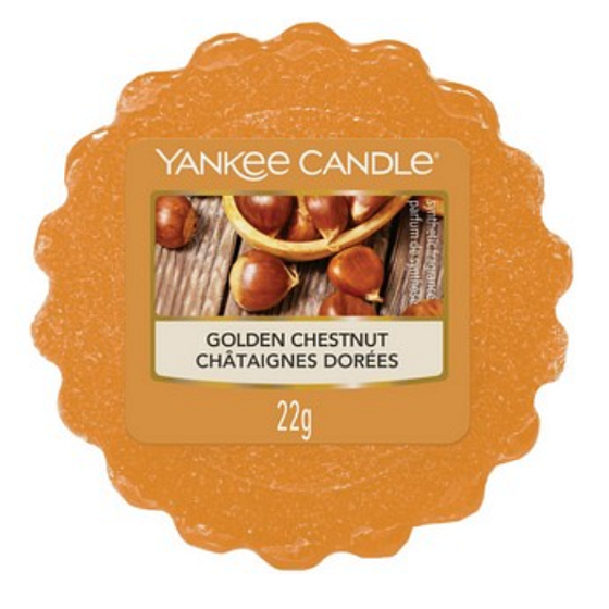 Yankee Candle Golden Chestnut - Zlatý kaštan vonný vosk do aromalampy 22 g