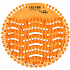 Fre Pro Wave Mango vonné sítko do pisoáru oranžové 19 x 20,3 x 1,9 cm 52 g