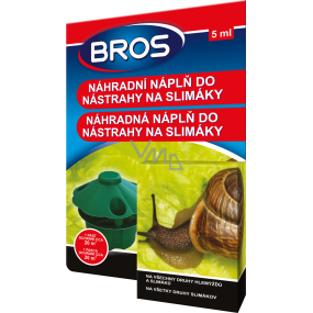 Bros Nástraha na slimáky náhradní náplň 5 ml