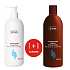 Ziaja Kakaové máslo tělové mléko 400 ml + krémové sprchové mýdlo 500 ml, duopack