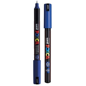 Posca Univerzální akrylátový popisovač 0,7 mm Modrá PC-1MR