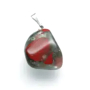 Heliotrop / Bloodstone JAR Troml přívěsek přírodní kámen, S cca 2,5 cm, 1 kus, kámen odvahy