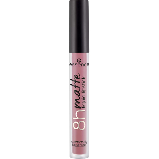 Essence 8h Matte tekutá matná rtěnka 06 Cool Mauve 2,5 ml